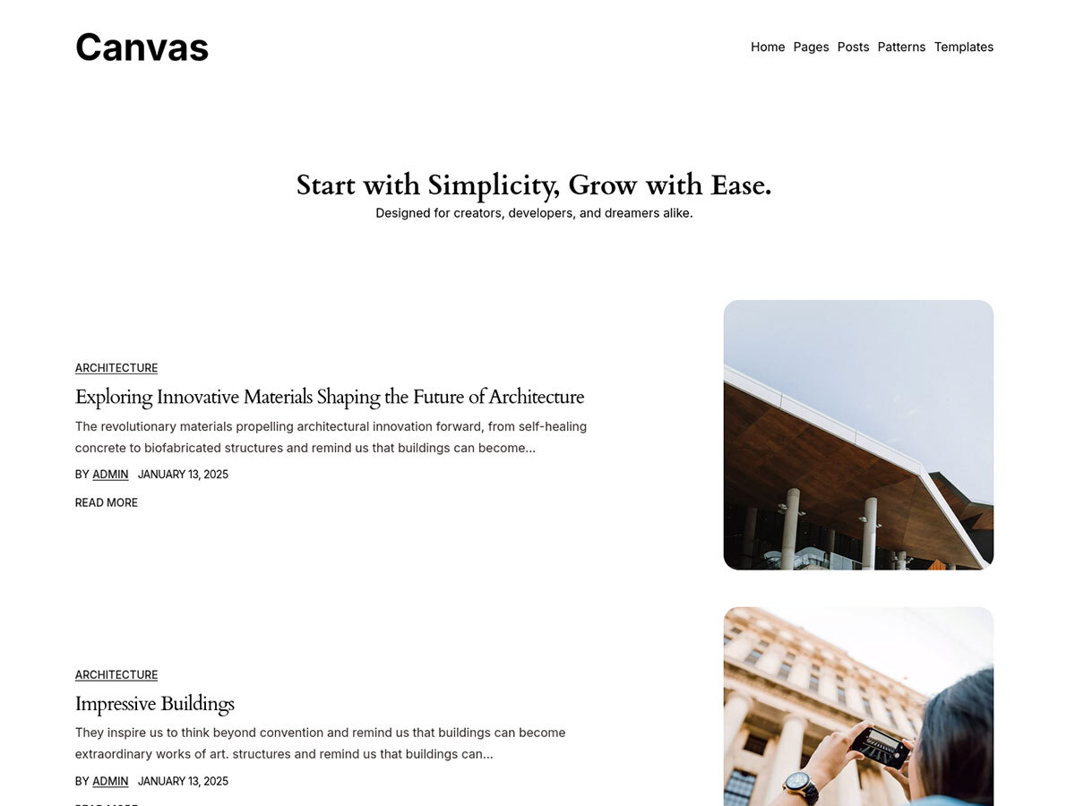 Block Canvas