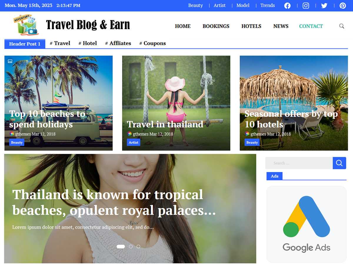 Blog and Earn