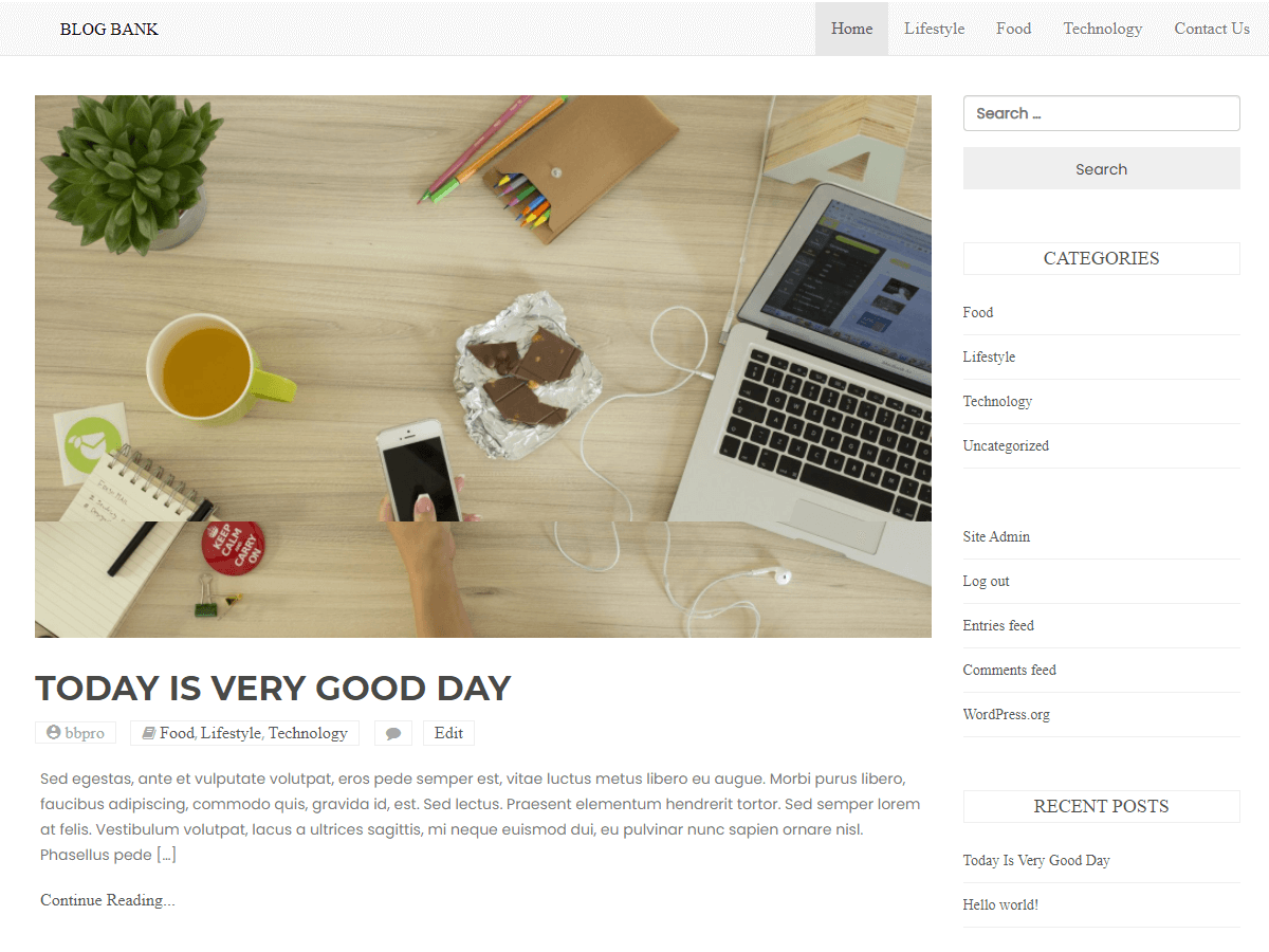 Blog Bank