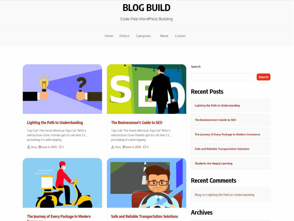 Blog Build