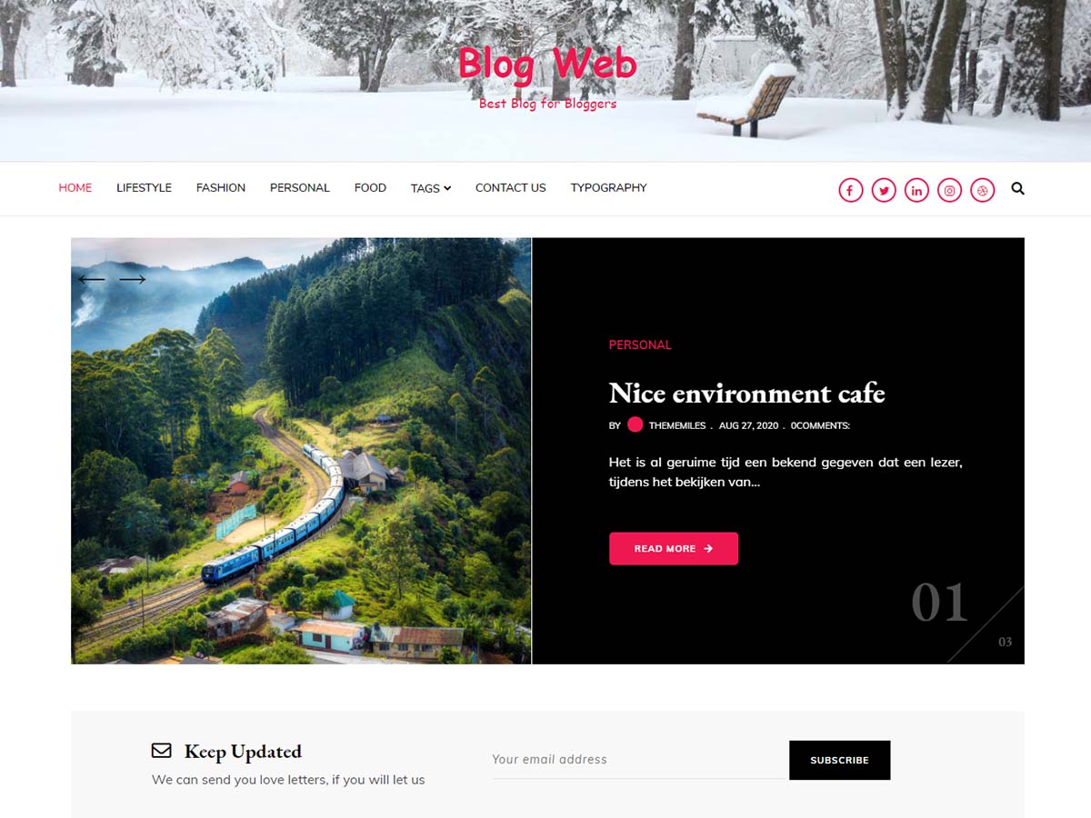 Blog Web