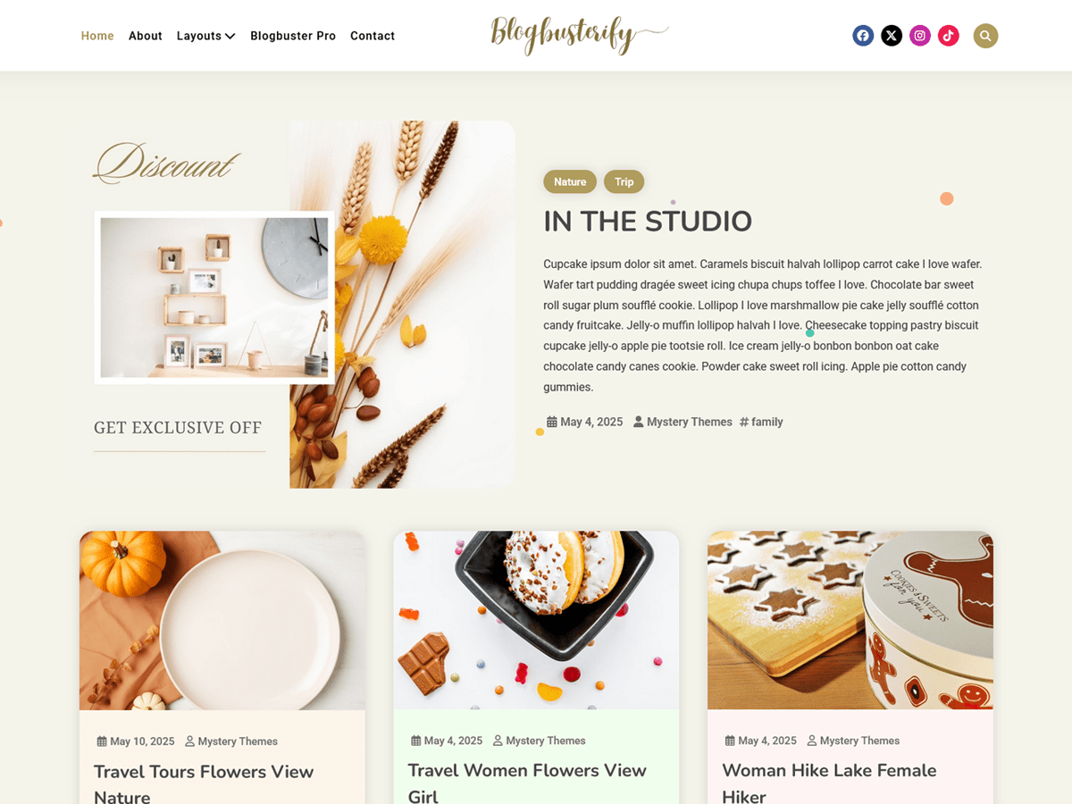 Blogbusterify