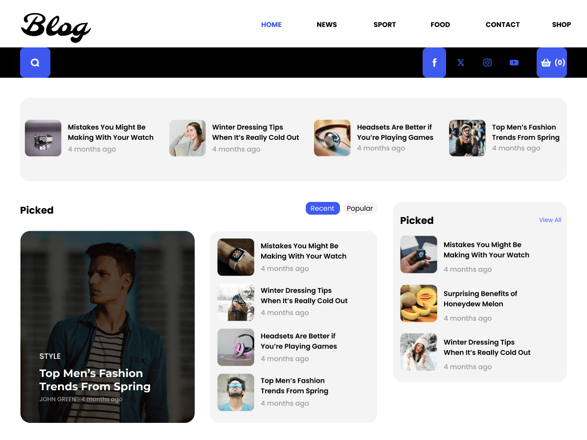 Blogger Blocks