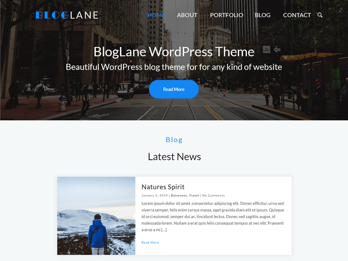 Bloglane - Tema WordPress Bloglane
