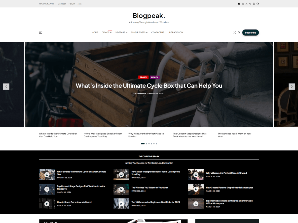 Blogpeak