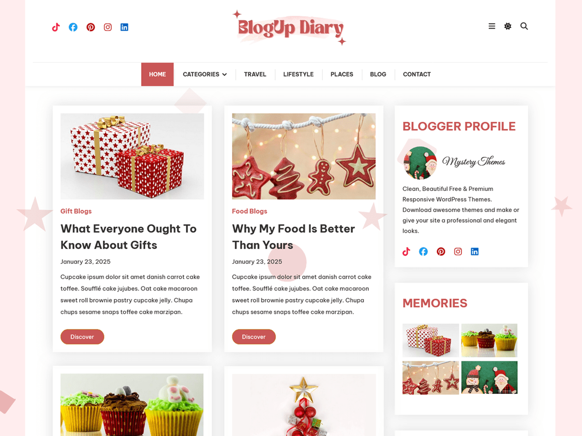 Blogup Diary
