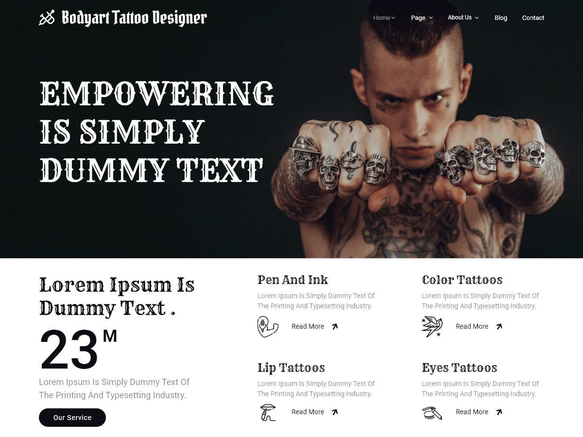 Bodyart Tattoo Designer