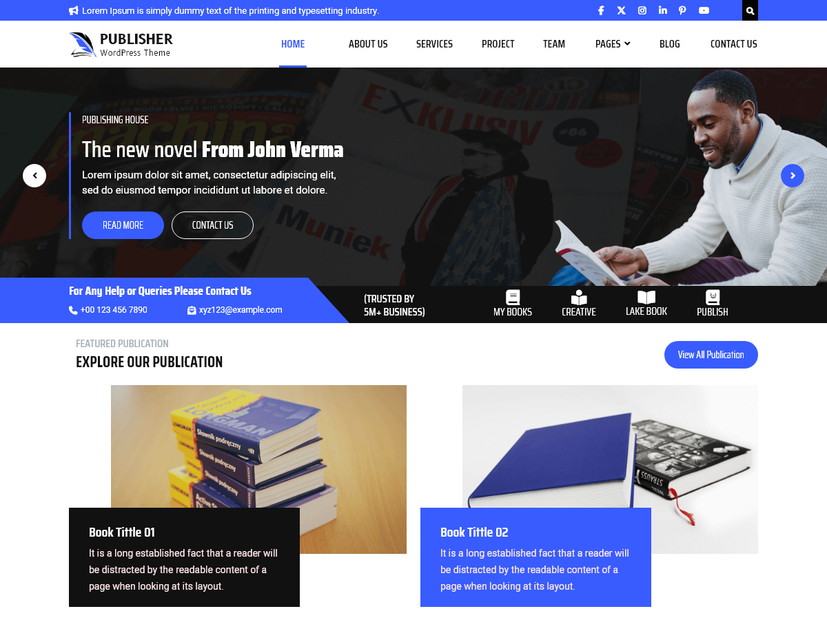Book Publisher Agency