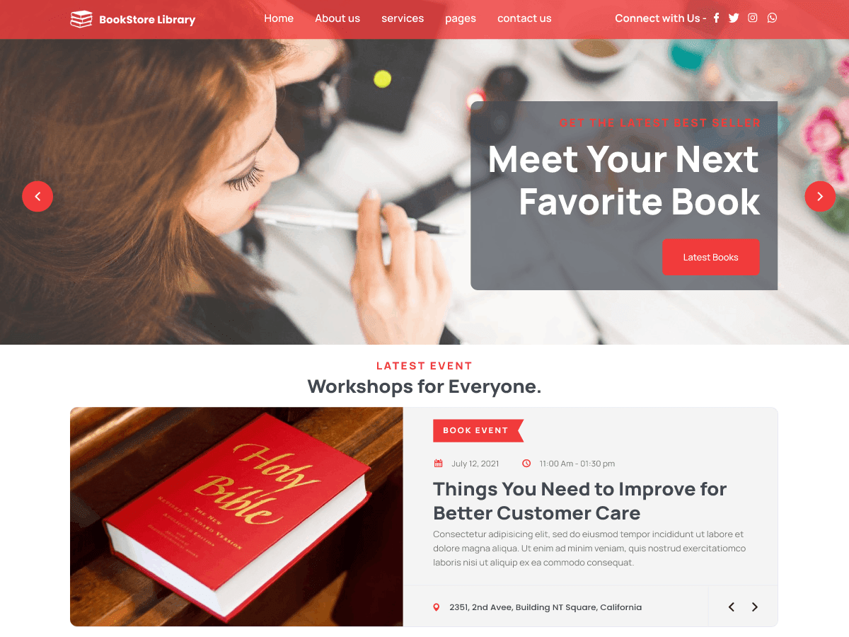 Bookstore Library