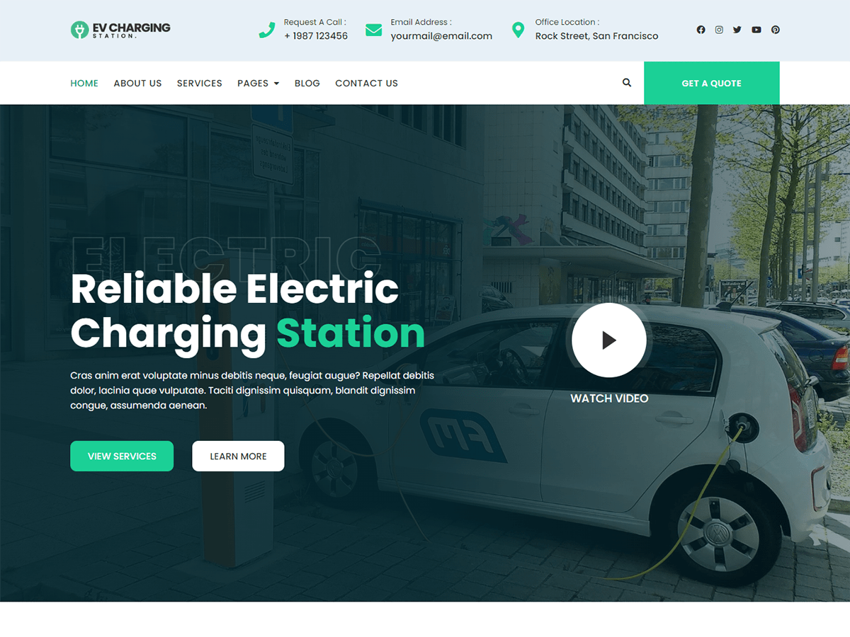 Bosa EV Charging Station