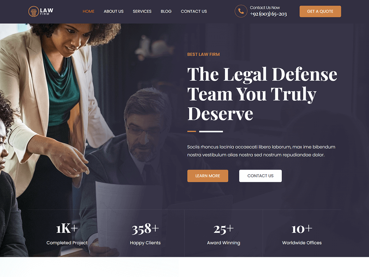 Bosa Law Firm - Tema WordPress Bosa Law Firm
