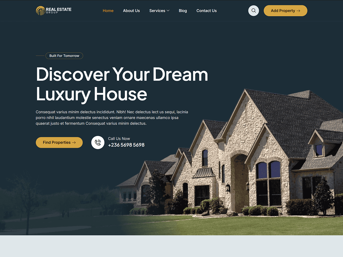 Bosa Real Estate Group - Tema WordPress Bosa Real Estate Group