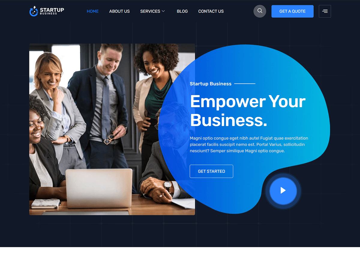 Bosa Startup Business - Tema WordPress Bosa Startup Business