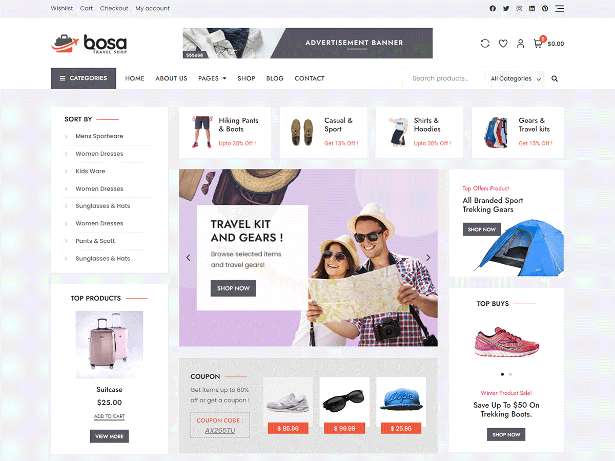 Bosa Travel Shop