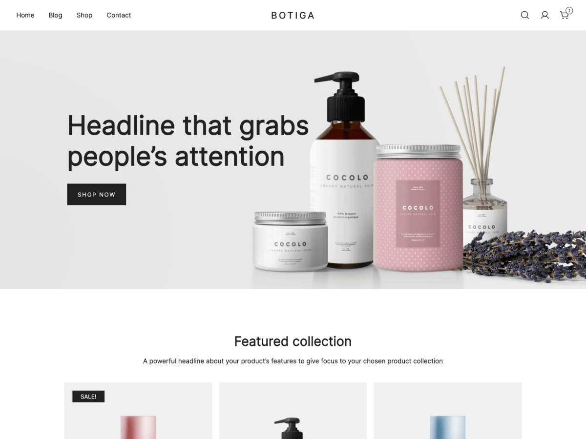 Botiga - Tema WordPress Botiga