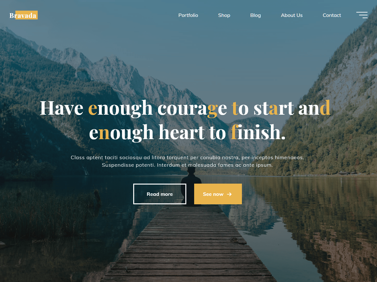 Bravada - Tema WordPress Bravada