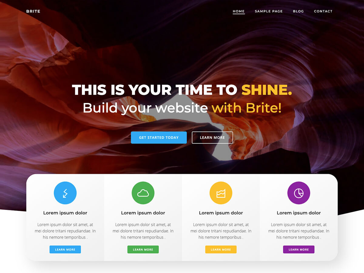 Brite - Tema WordPress Brite