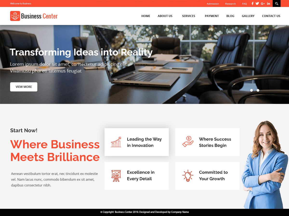 Business Article Ship - Tema WordPress Business Article Ship