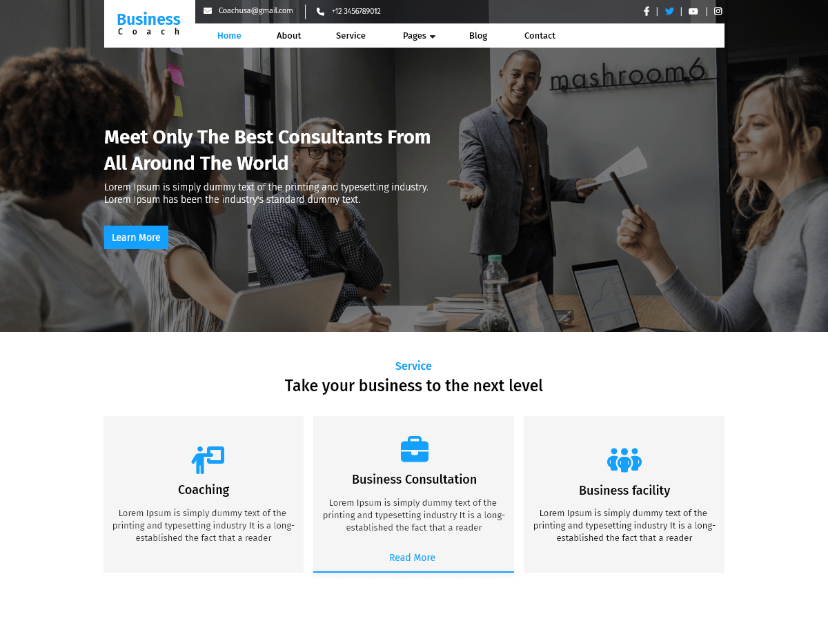 Business Coach Blocks