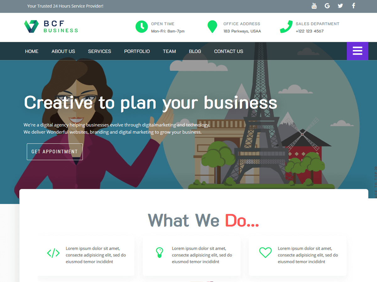 Business Consultant Finder - Tema WordPress Business Consultant Finder