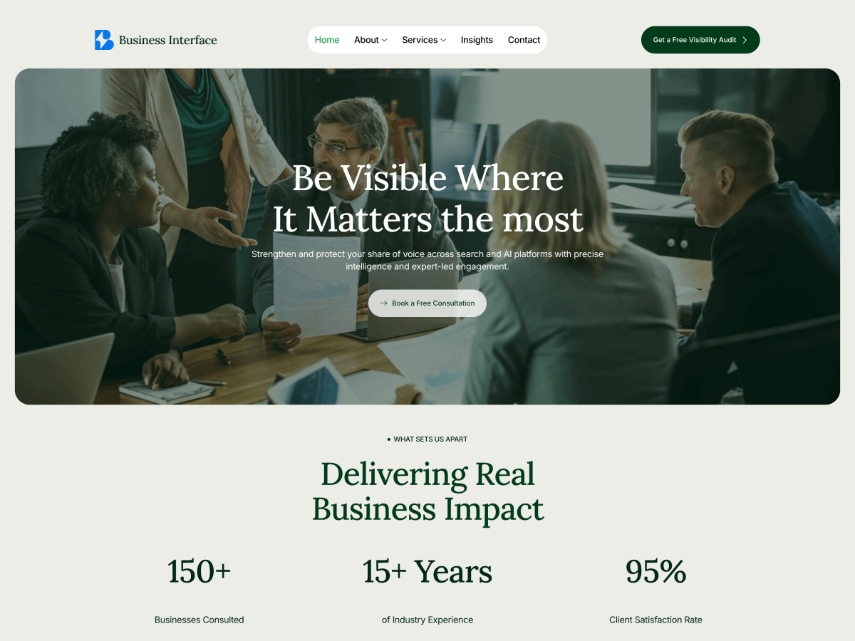 Business Interface