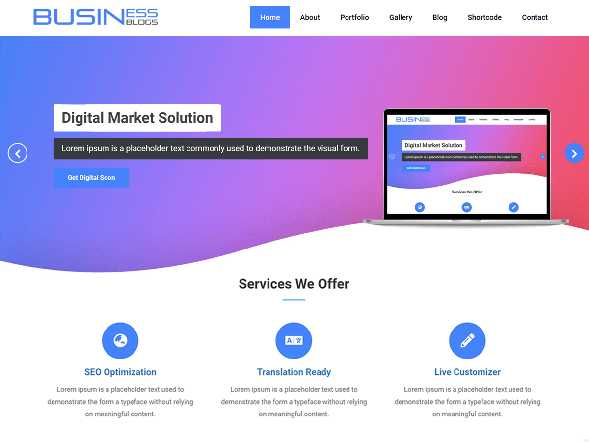 BusinessBlogs - Tema WordPress BusinessBlogs