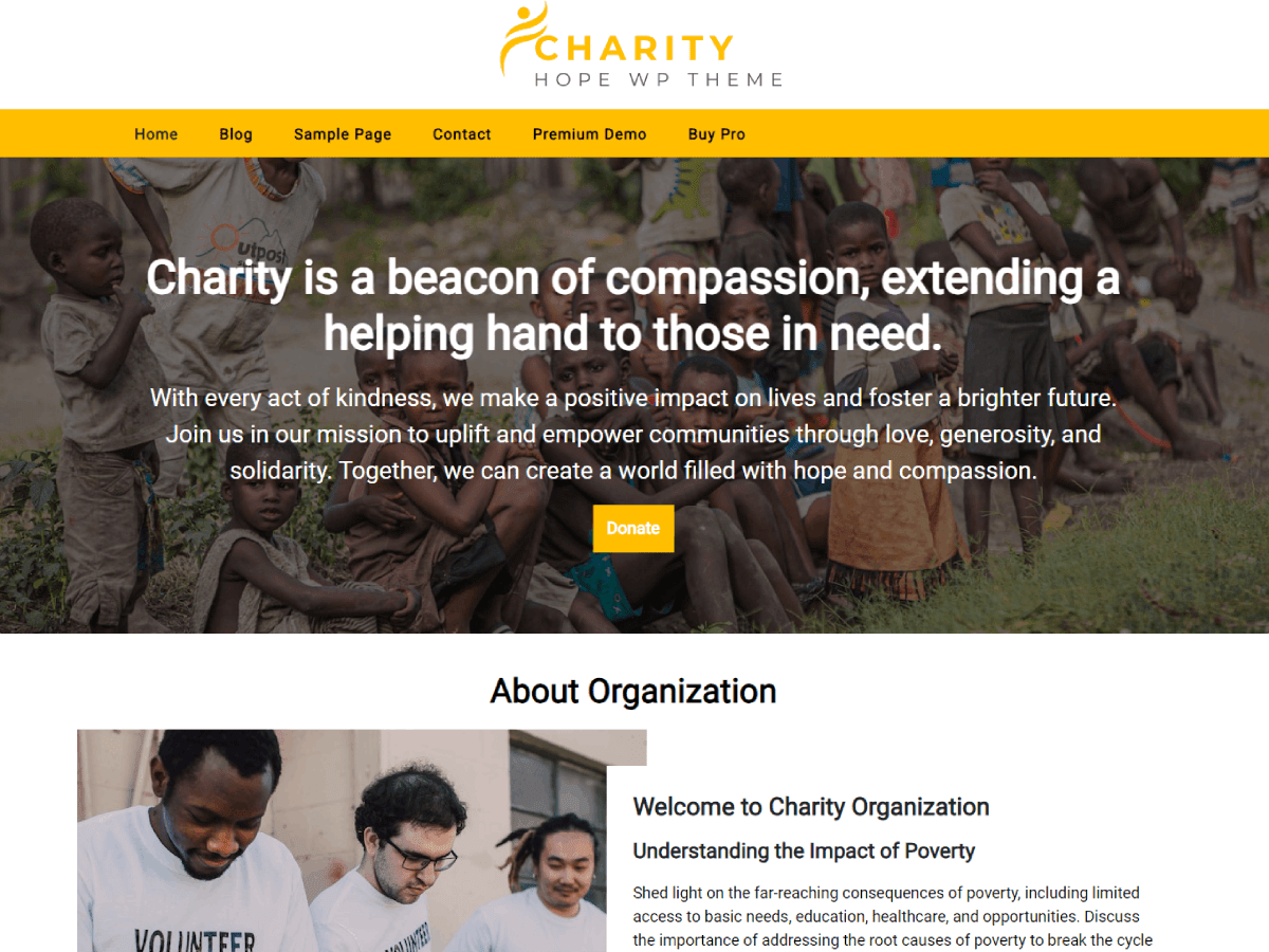 CA Charity Hope