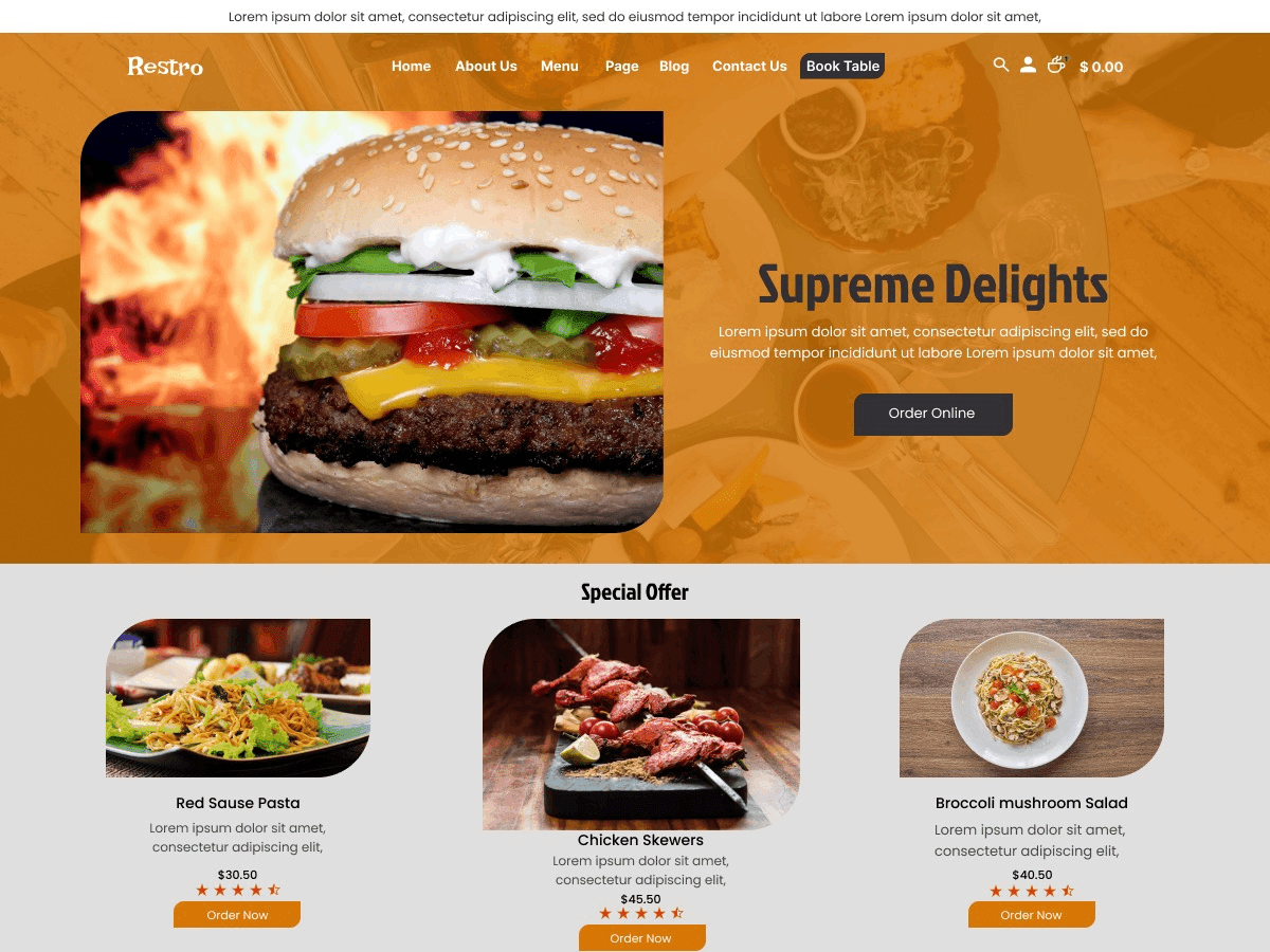 Cafe Eatery - Tema WordPress Cafe Eatery