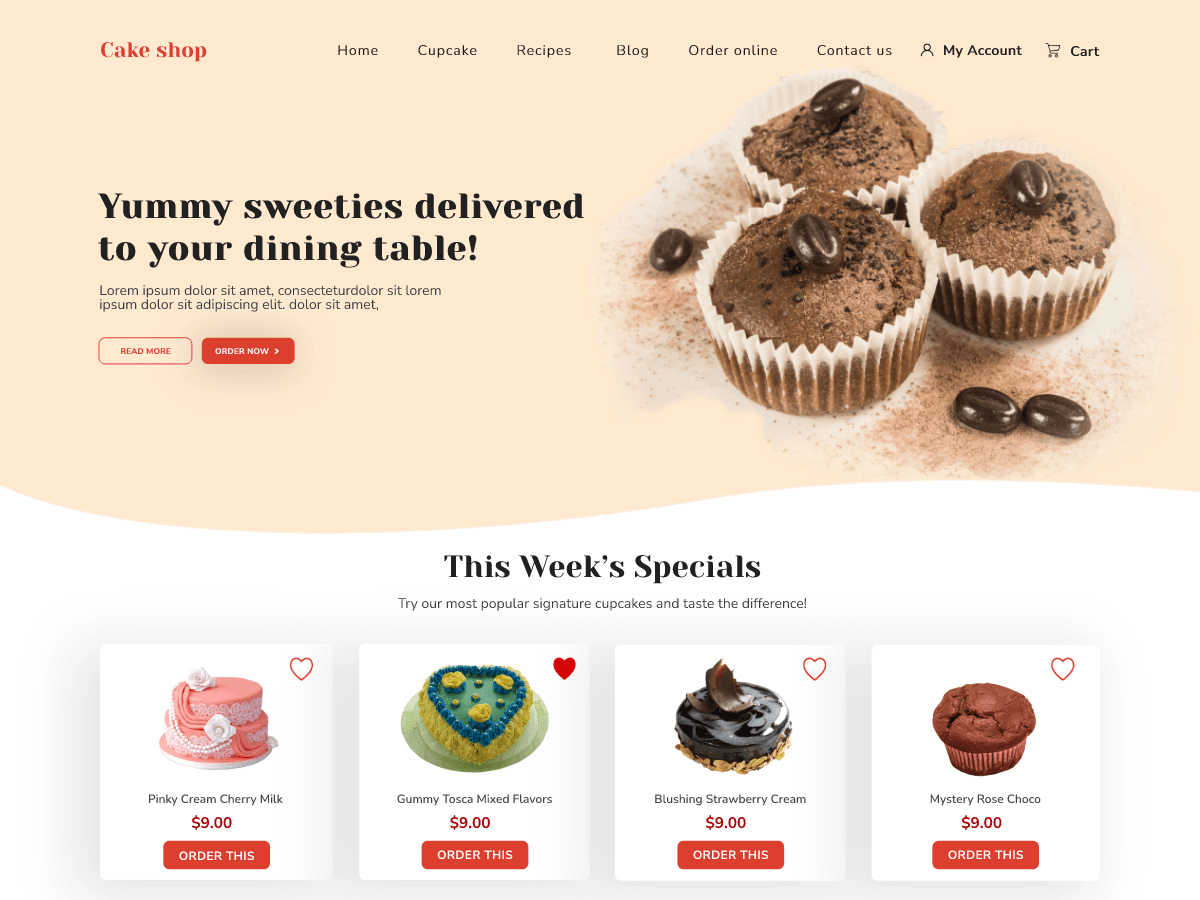 Cake Shop Bakery