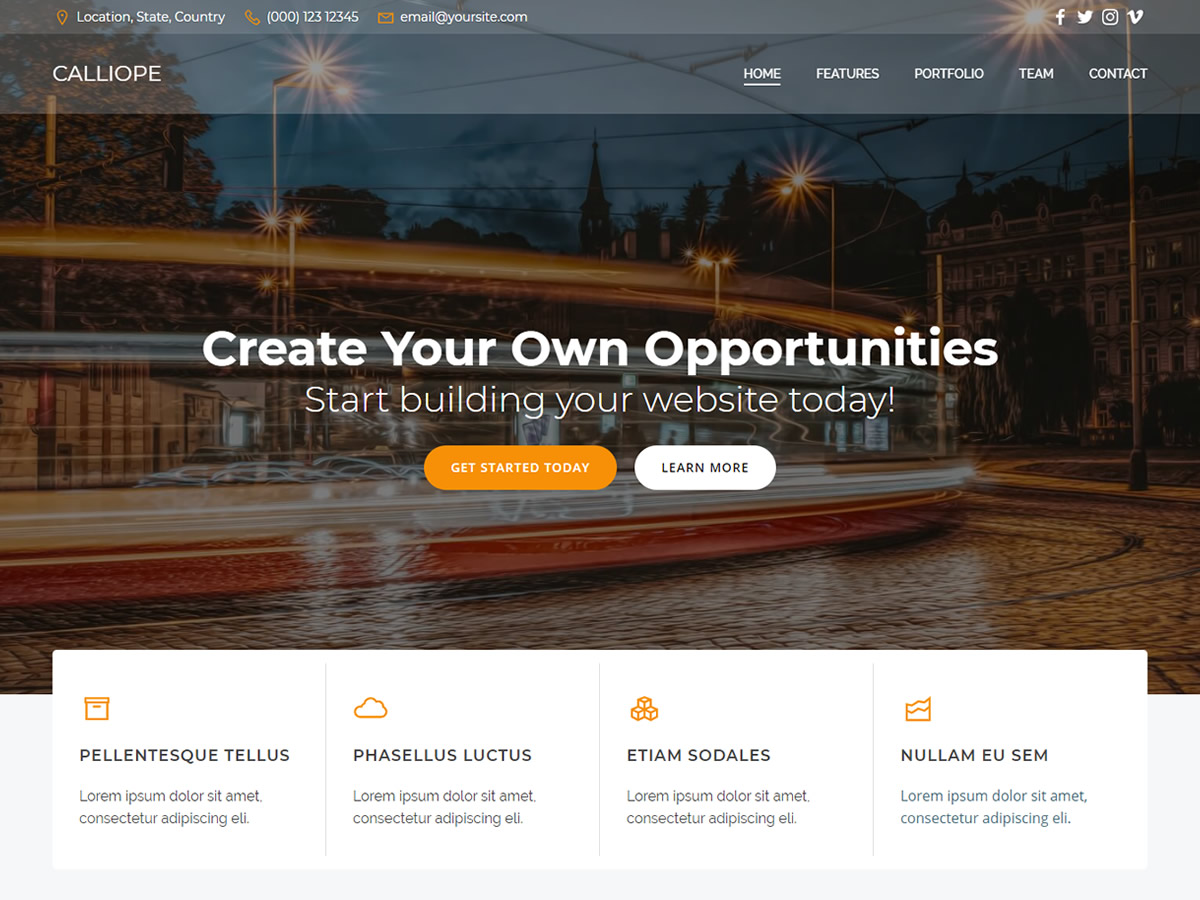 Calliope - Tema WordPress Calliope