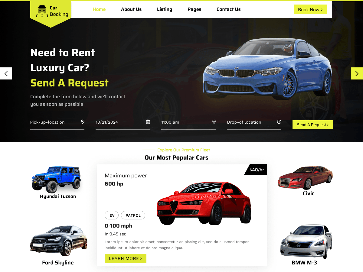 Car Booking