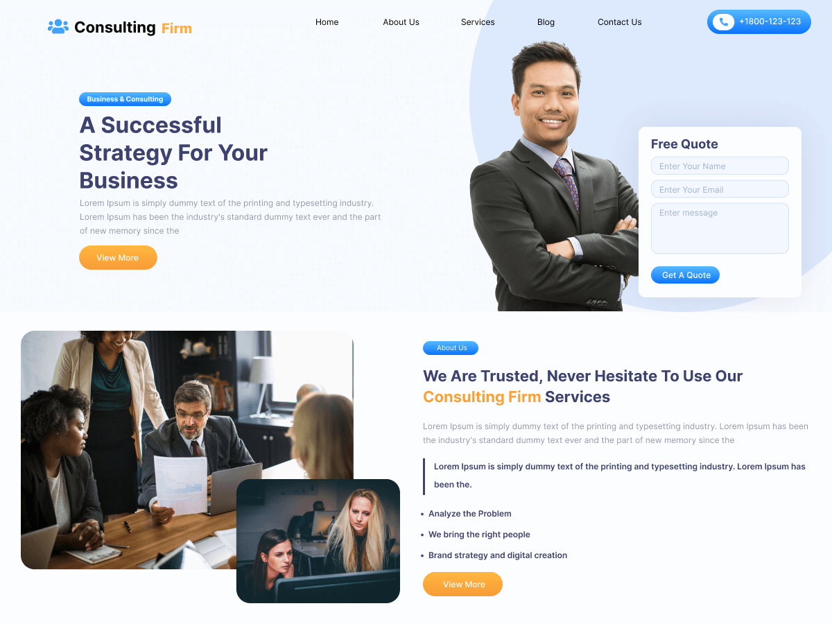 Career Consultant - Tema WordPress Career Consultant