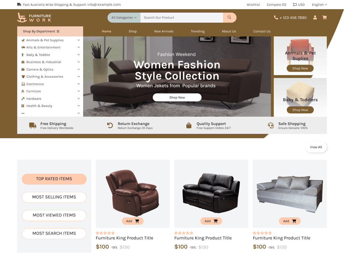 Carpenter Shop - Tema WordPress Carpenter Shop