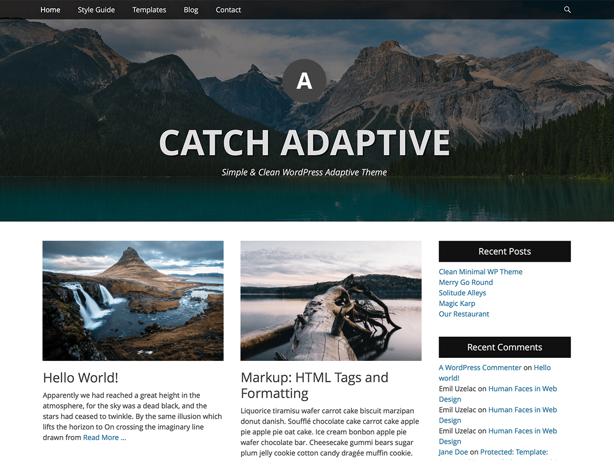Catch Adaptive - Tema WordPress Catch Adaptive