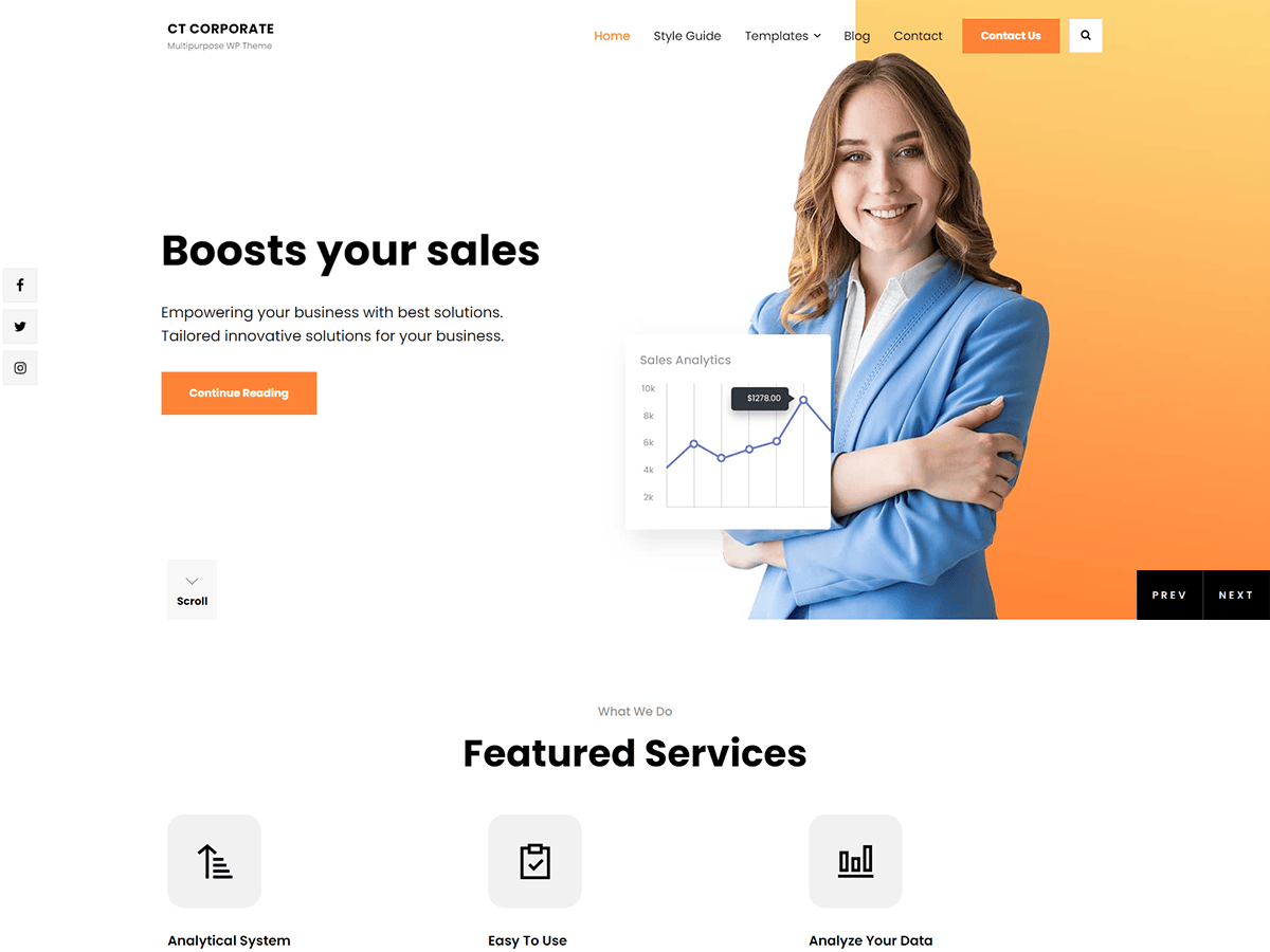 Catch Corporate - Tema WordPress Catch Corporate