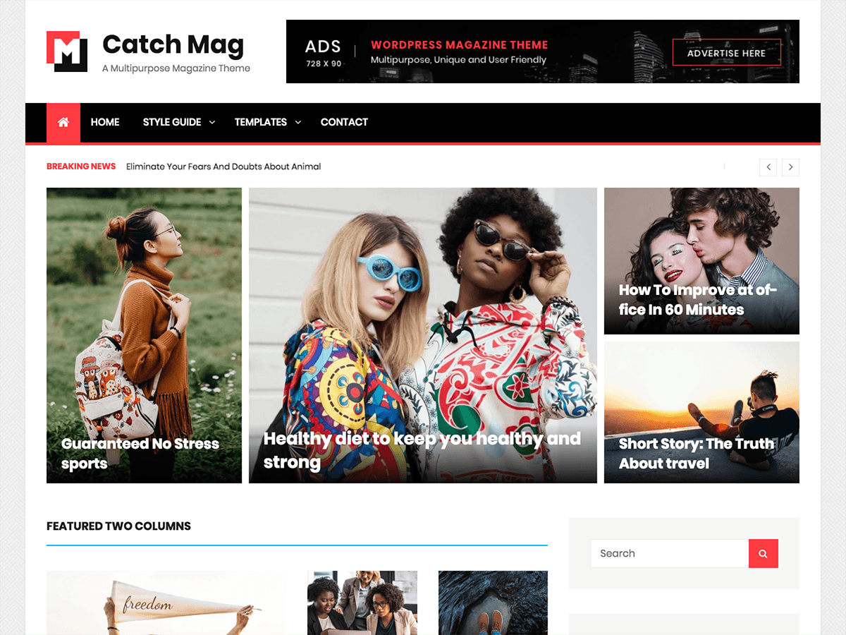 Catch Mag - Tema WordPress Catch Mag