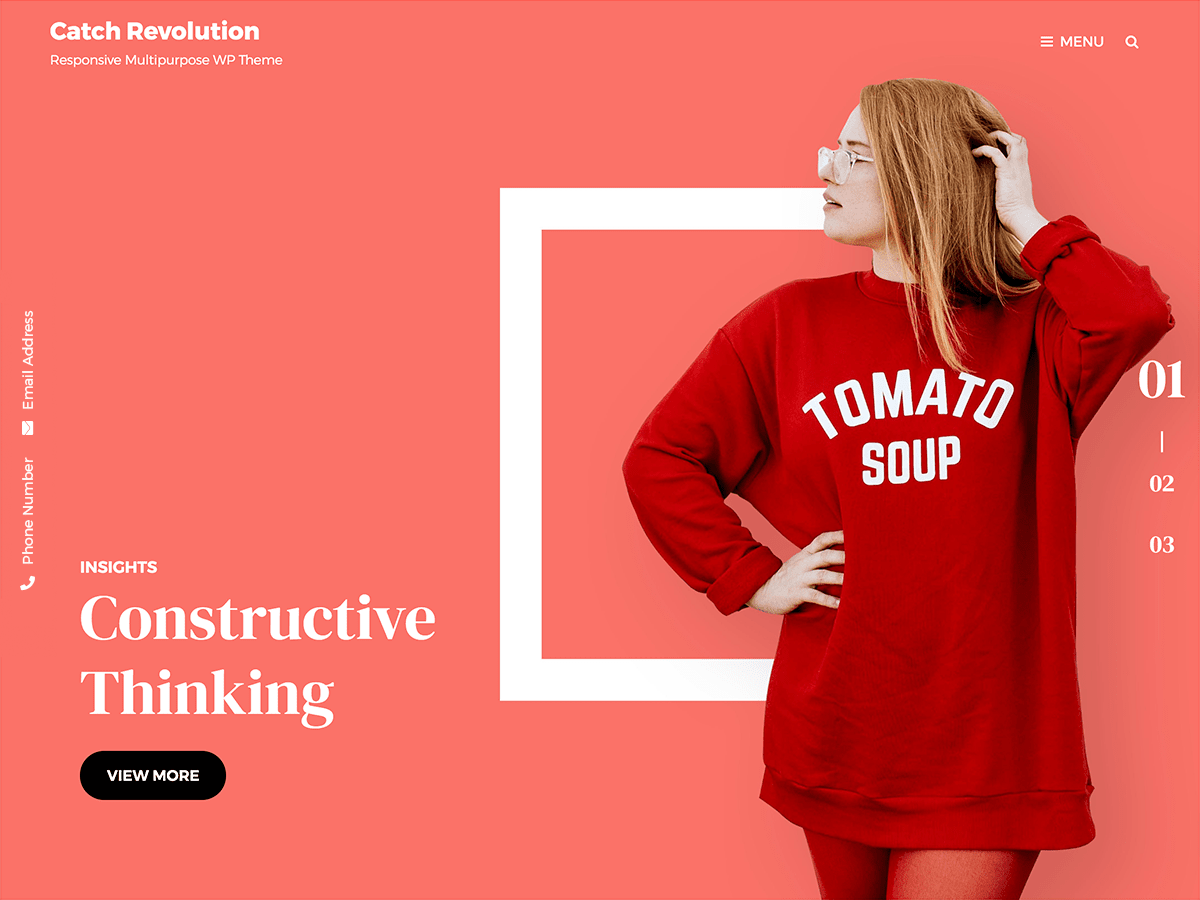 Catch Revolution - Tema WordPress Catch Revolution