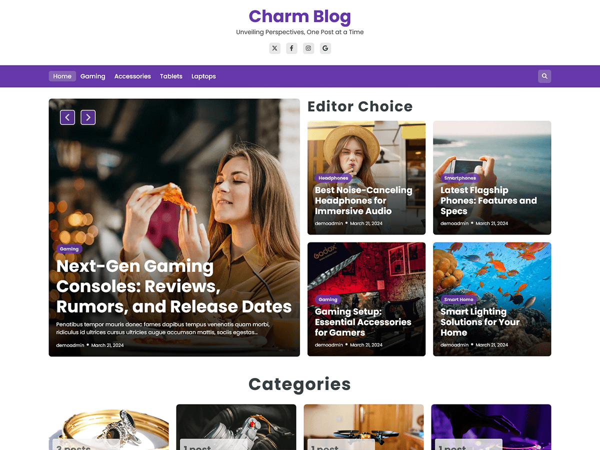 Charm Blog