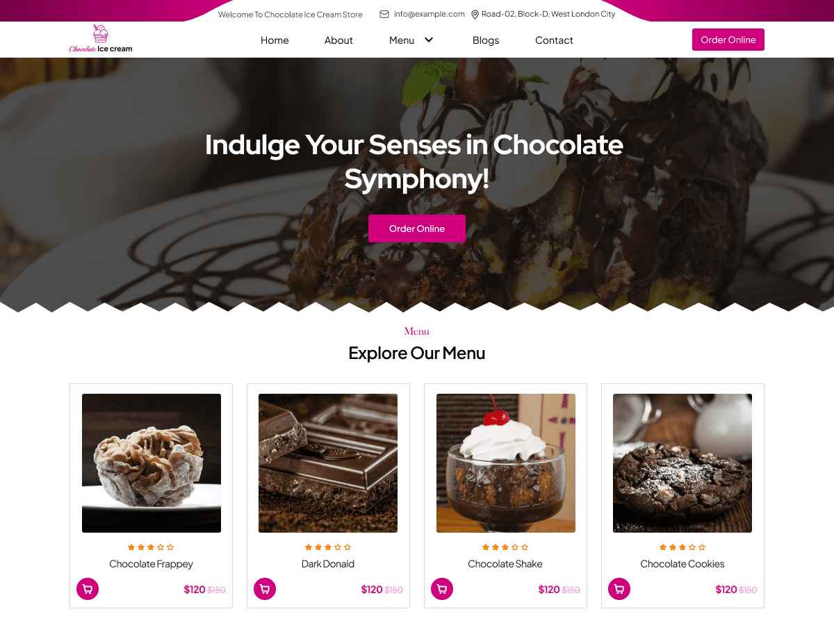Chocolate Ice Cream