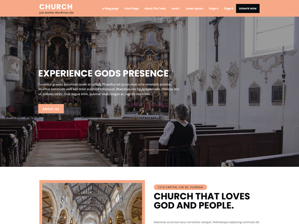 Church Lite - Tema WordPress Church Lite