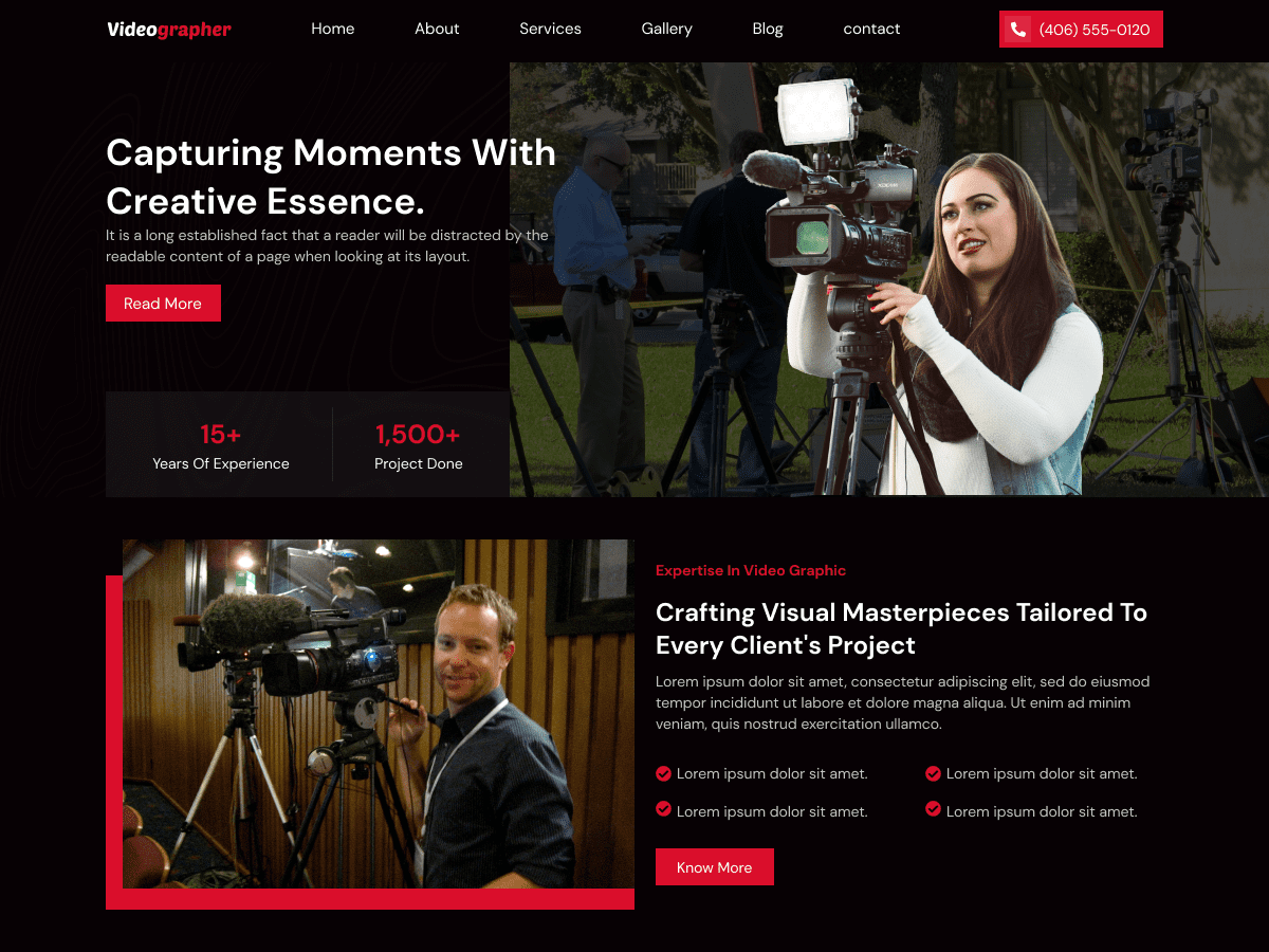 Cinematic Videos - Tema WordPress Cinematic Videos