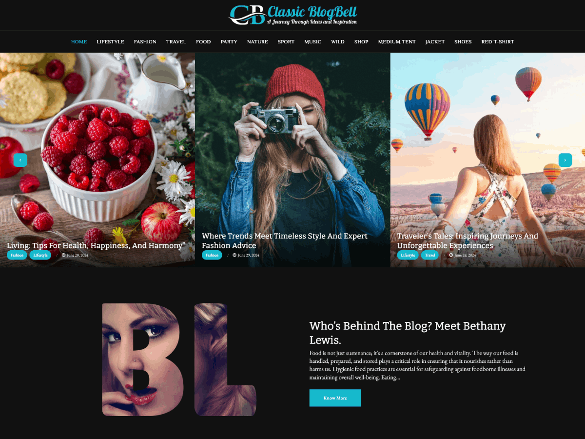 Classic BlogBell