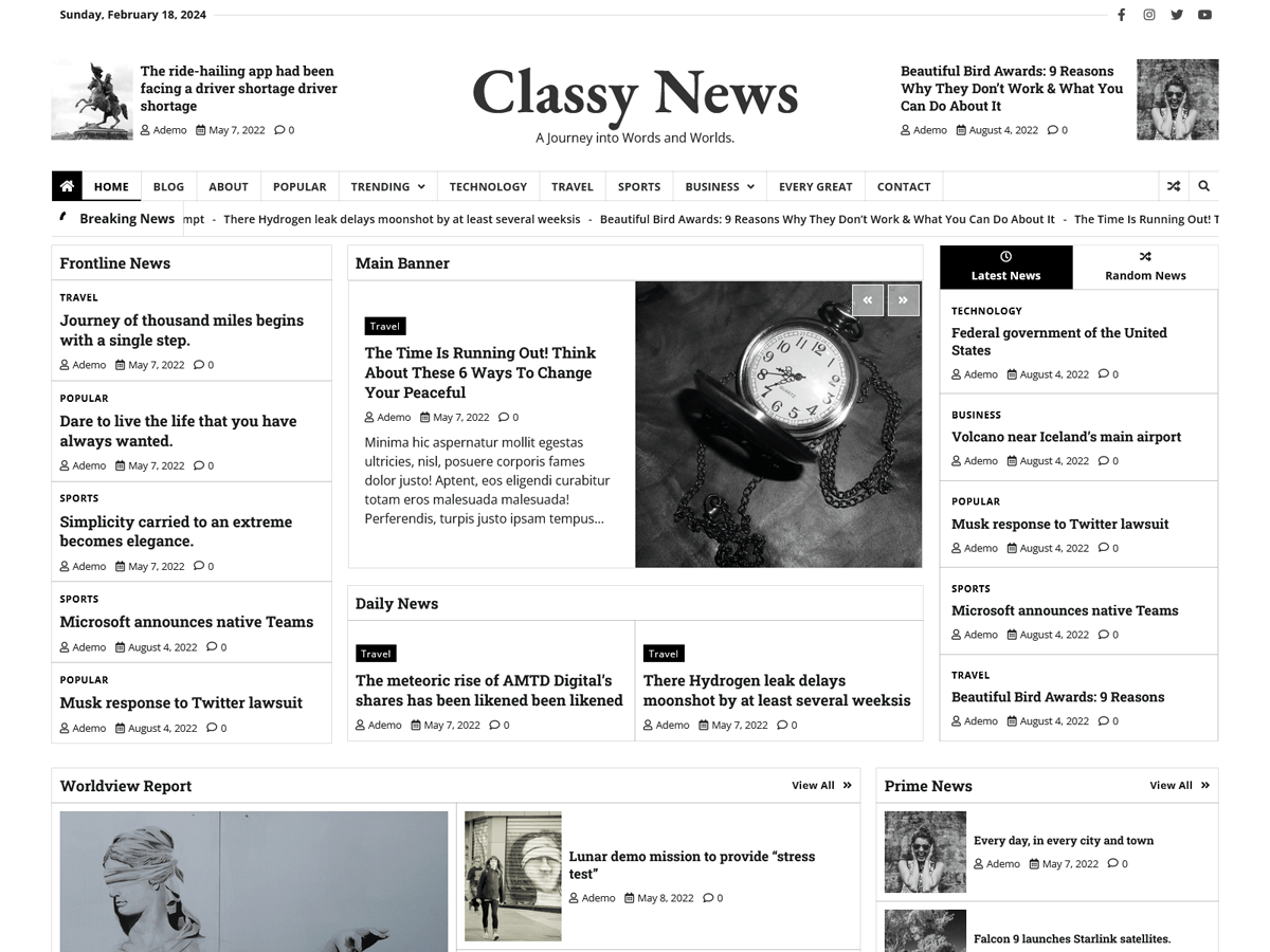 Classy News