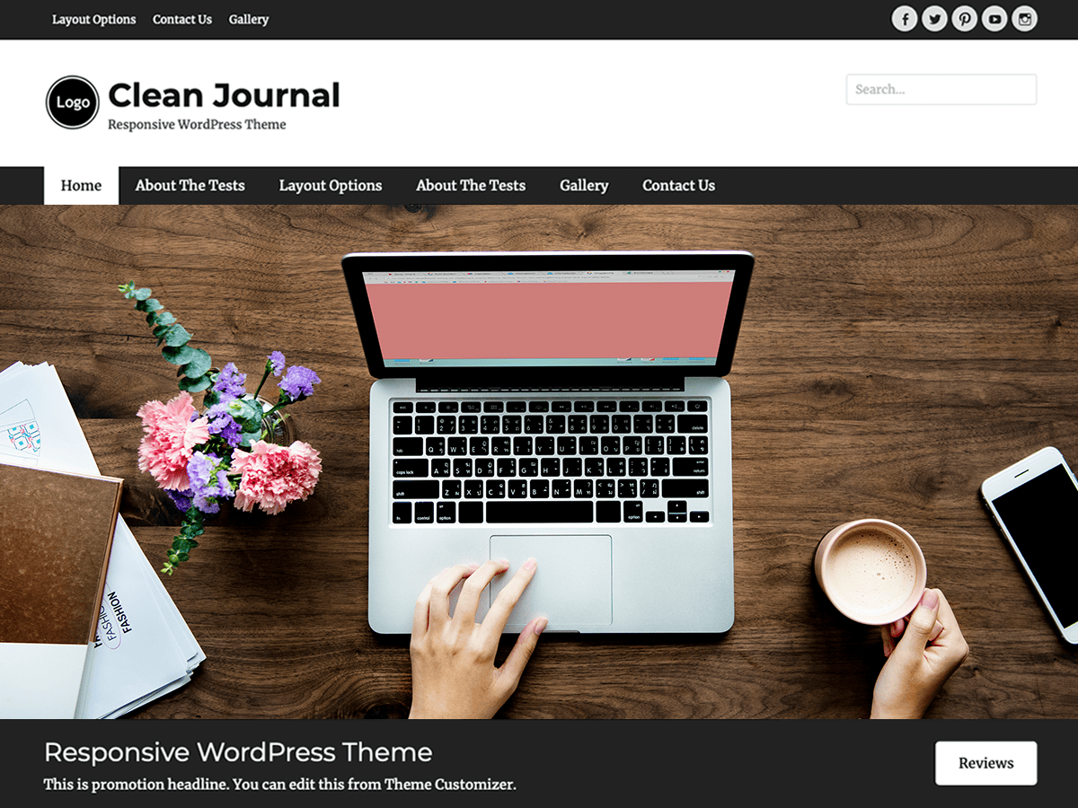 Clean Journal - Tema WordPress Clean Journal