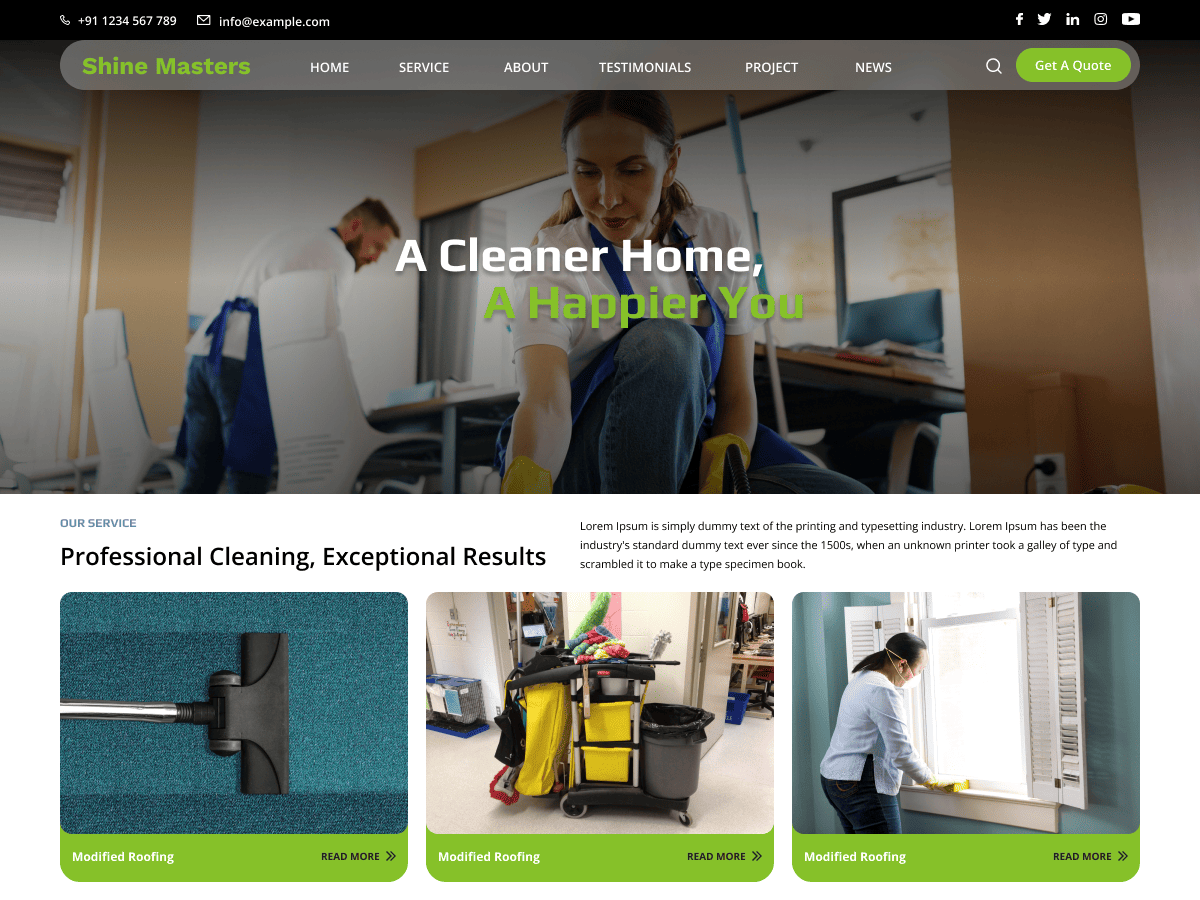 Cleaning Services Agent