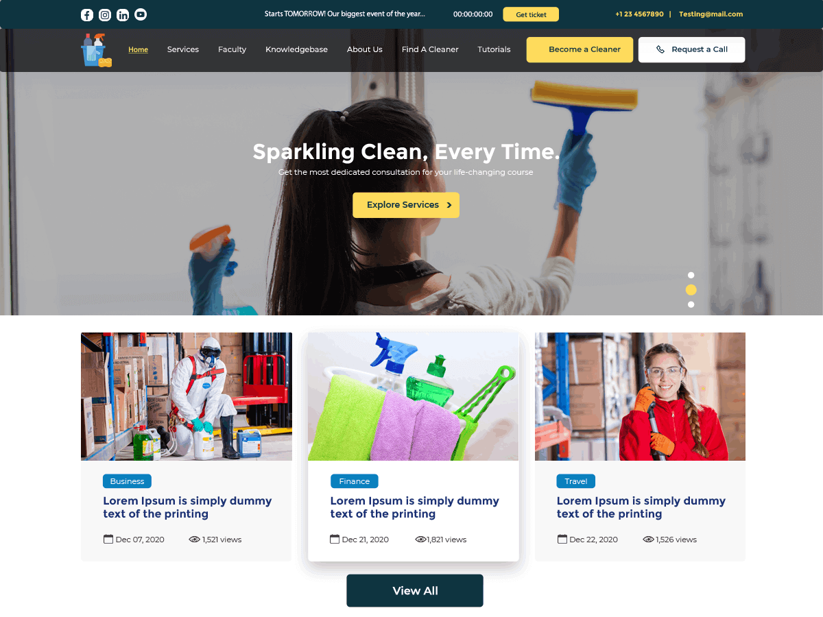 Cleaning Specialist