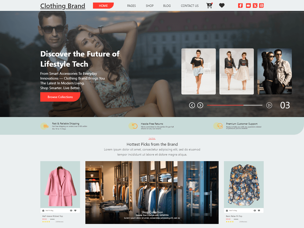 Clothing Brand Store