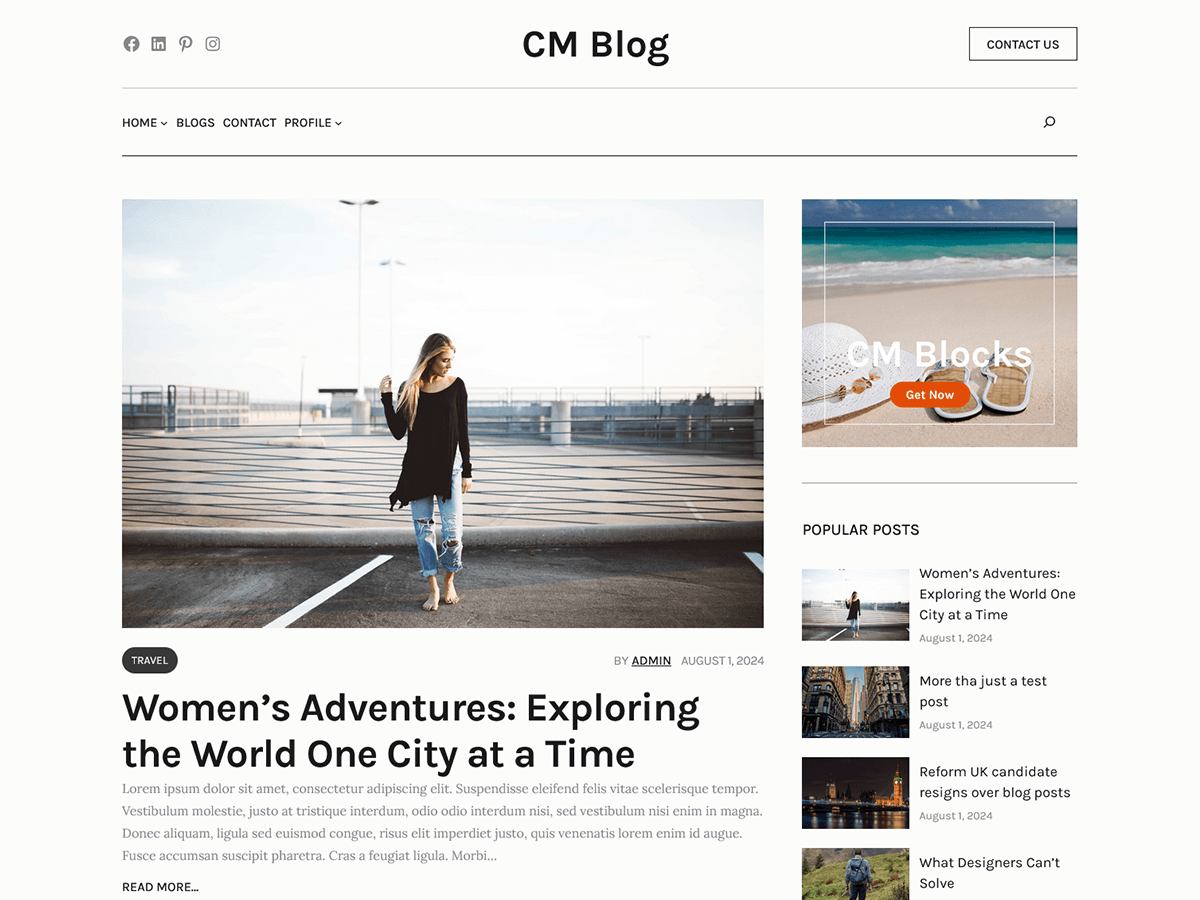 CM Blog