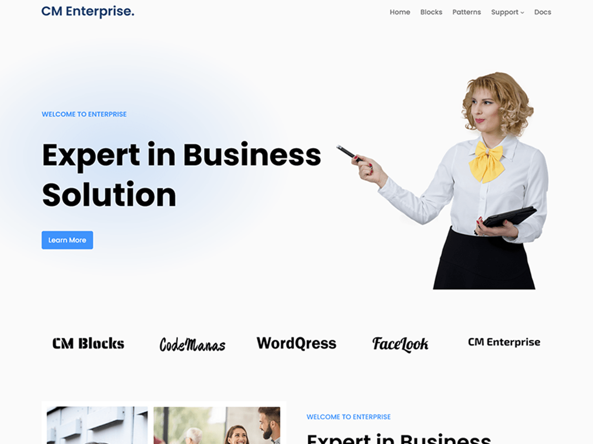 CM Enterprise - Tema WordPress CM Enterprise