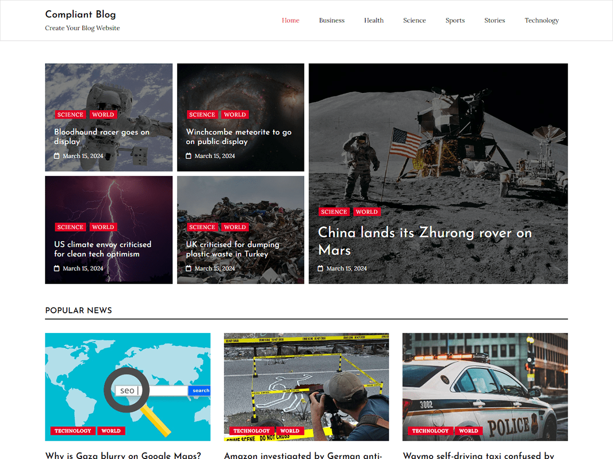 Compliant Blog
